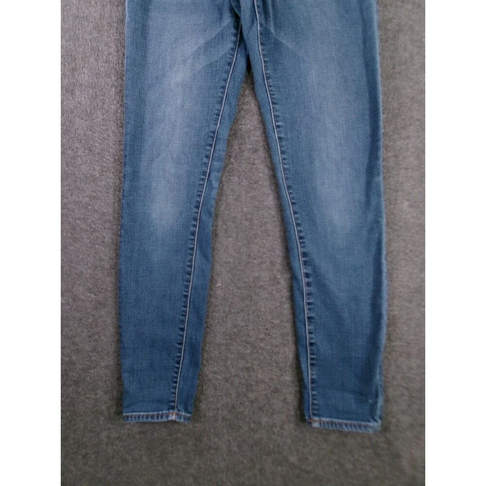 J Crew Jeans Womens 26 Blue Mercantile Mid Rise Straight Medium Wash Casual